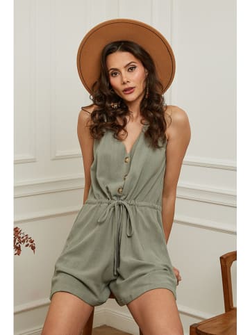 Plume Jumpsuit "Pemba" in Khaki