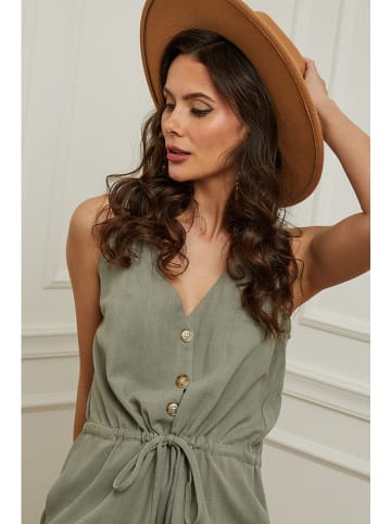 Plume Jumpsuit "Pemba" in Khaki