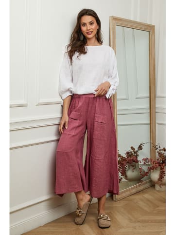 Plume Leinen-Culotte "Rodnal" in Beere