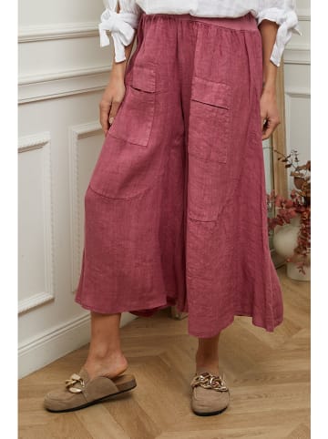 Plume Leinen-Culotte "Rodnal" in Beere