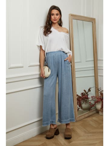 Plume Broek "Daoud" lichtblauw
