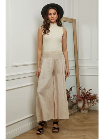 Plume Linnen marlenebroek "Fuga" beige