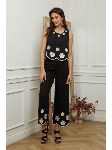 Plume Broek "Marlone" zwart