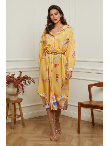 Plume Kleid "Buvio" in Gelb