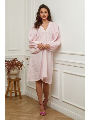 Plume Linnen jurk "Rayms" rosé