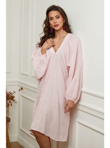 Plume Linnen jurk "Rayms" rosé