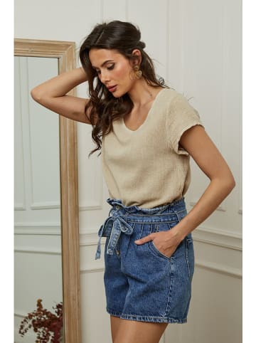 Plume Shirt "Chili" in Beige