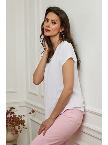 Plume Shirt "Chili" in Weiß