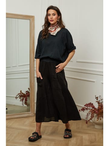 Plume Bluse "Guimauve" in Schwarz