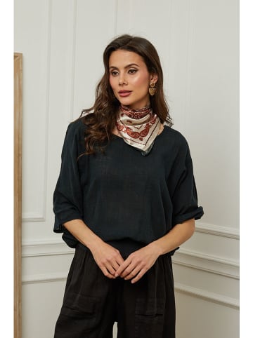 Plume Bluse "Guimauve" in Schwarz