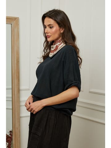 Plume Blouse "Guimauve" zwart