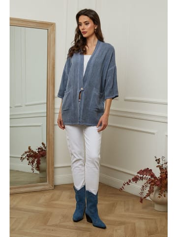 Plume Vest "Enolal" donkerblauw