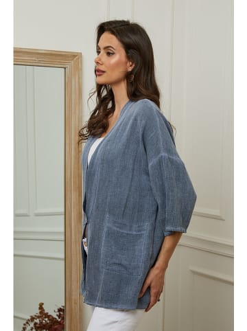 Plume Vest "Enolal" donkerblauw