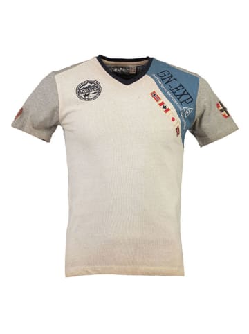 Geographical Norway Shirt "Jasri" in Beige