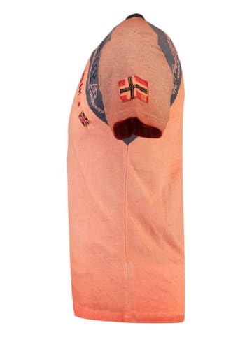 Geographical Norway Shirt "Jasri" oranje