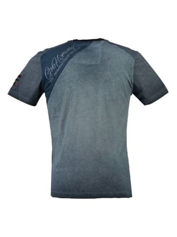 Geographical Norway Shirt "Jasri" in Dunkelblau