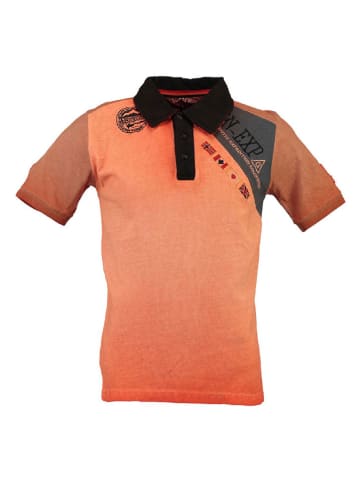 Geographical Norway Koszulka polo "Kasri" w kolorze pomarańczowym