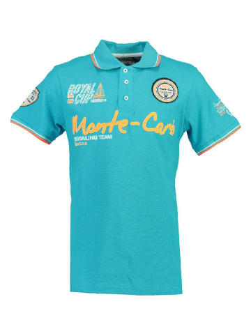 Geographical Norway Poloshirt "Karo" in Türkis
