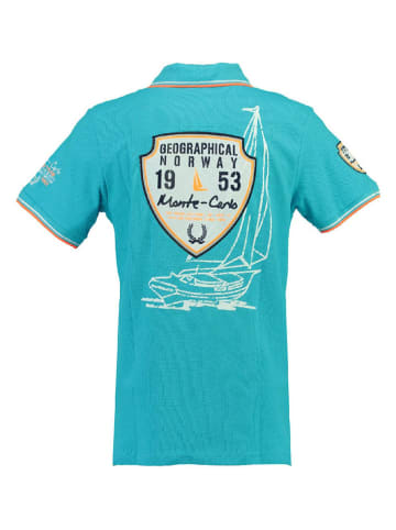 Geographical Norway Poloshirt "Karo" turquoise