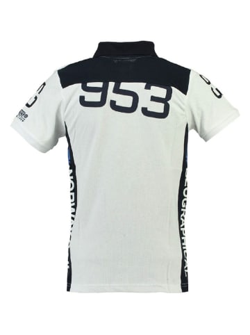 Geographical Norway Poloshirt "Kayport" wit/zwart