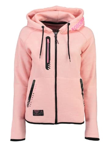 Geographical Norway Sweatjacke "Galipette" in Rosa