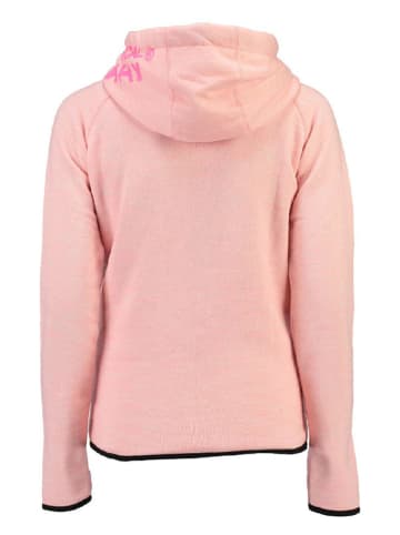 Geographical Norway Sweatjacke "Galipette" in Rosa