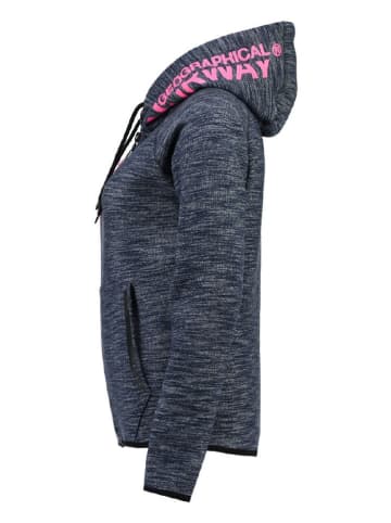 Geographical Norway Sweatvest "Galipette" antraciet
