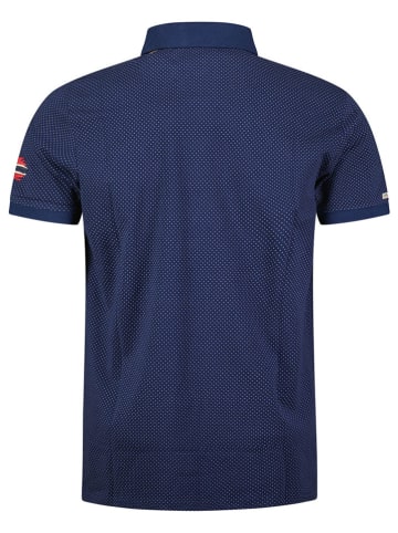 Geographical Norway Poloshirt "Kingdom" in Dunkelblau