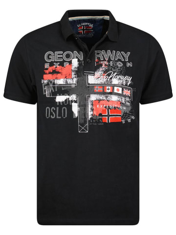 Geographical Norway Poloshirt "Ketchup" zwart