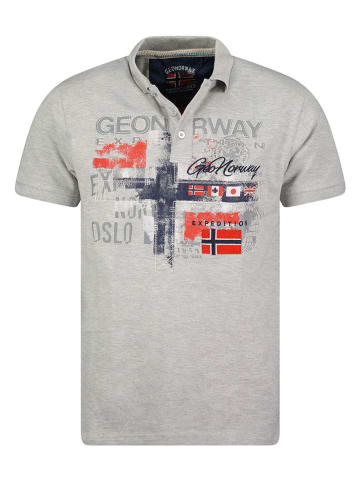 Geographical Norway Poloshirt "Ketchup" in Hellgrau