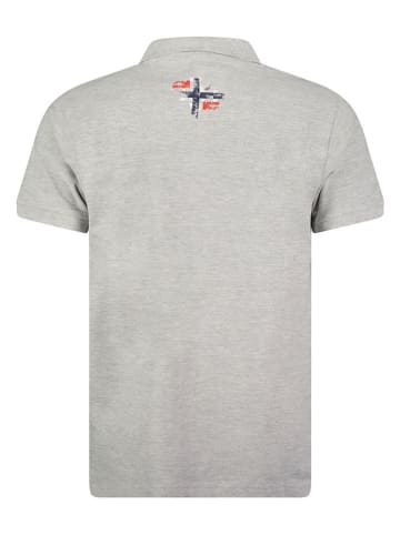 Geographical Norway Koszulka polo "Ketchup" w kolorze jasnoszarym