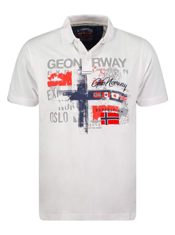 Geographical Norway Poloshirt "Ketchup" wit
