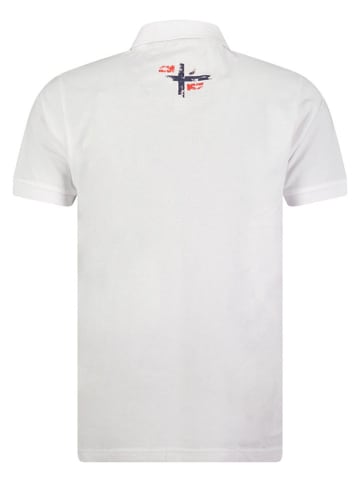 Geographical Norway Koszulka polo "Ketchup" w kolorze białym
