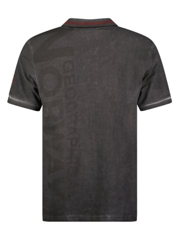Geographical Norway Poloshirt in Schwarz