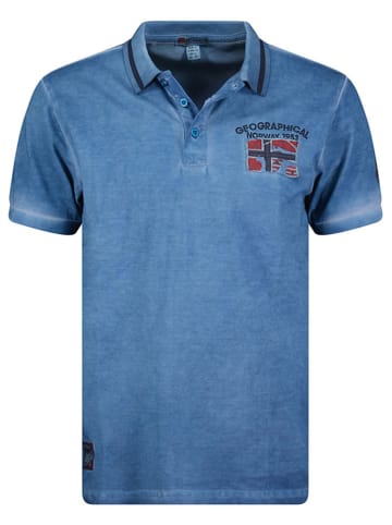 Geographical Norway Poloshirt in Blau
