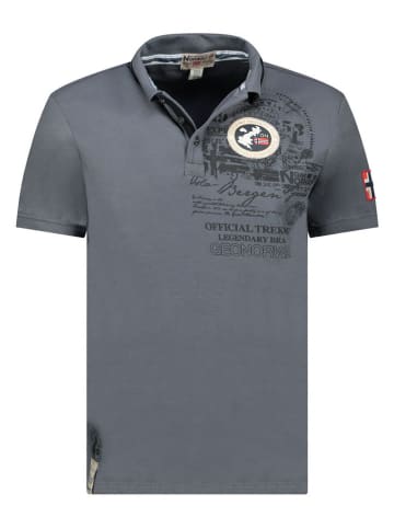 Geographical Norway Poloshirt "Karuen" in Grau
