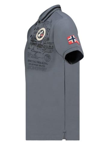 Geographical Norway Poloshirt "Karuen" in Grau