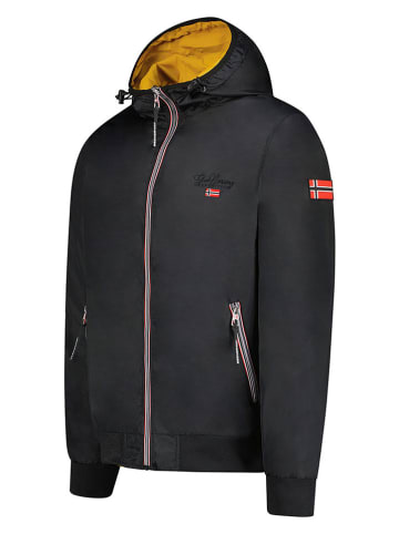 Geographical Norway Übergangsjacke "Arrivial" in Schwarz/ Gelb