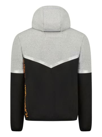 Geographical Norway Bluza "Ganas" w kolorze jasnoszaro-czarnym