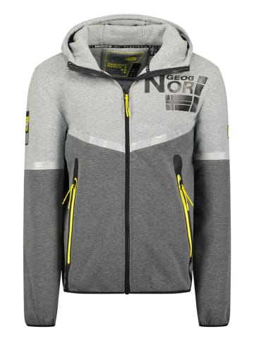Geographical Norway Sweatjacke "Ganas" in Grau