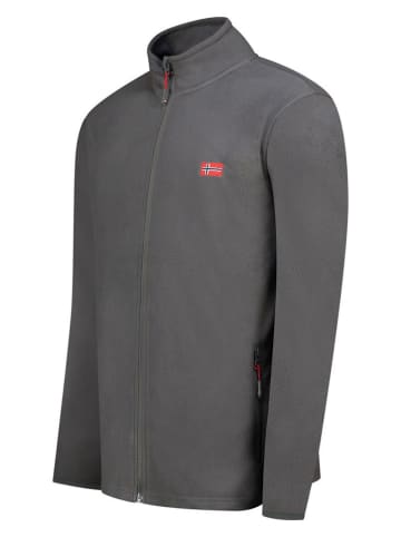 Geographical Norway Kurtka polarowa "Ulysse" w kolorze szarym