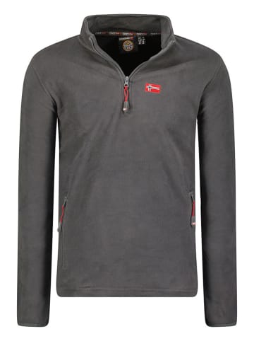 Geographical Norway Fleecepullover "Ulysse" in Grau