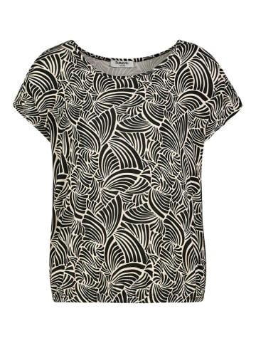 Sublevel Shirt in Schwarz/ Creme