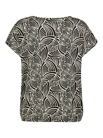 Sublevel Shirt in Schwarz/ Creme