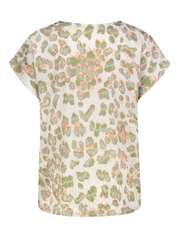 Sublevel Blouse wit/groen