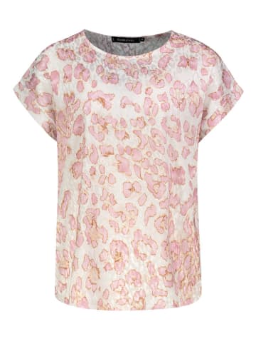 Sublevel Bluse in Weiß/ Rosa