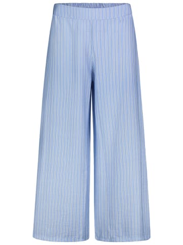 Sublevel Marlenehose in Hellblau/ Weiß