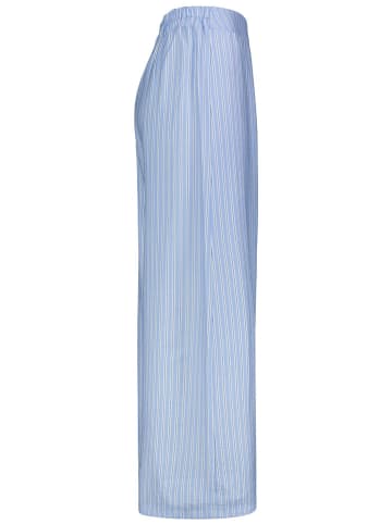 Sublevel Marlenehose in Hellblau/ Weiß