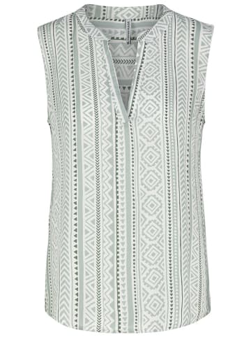 Fresh Made Blouse mintgroen/wit