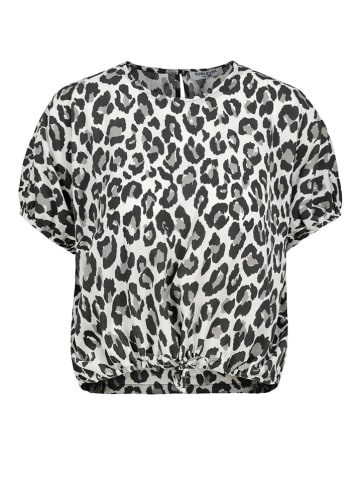 Sublevel Bluse in Weiß/ Schwarz